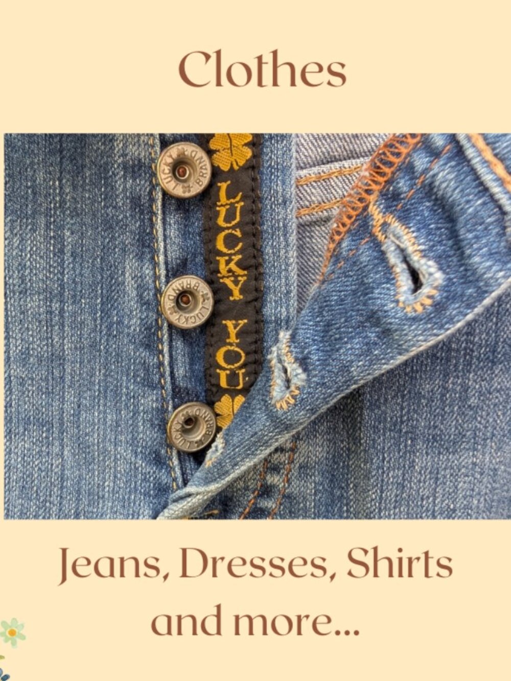 New, Pre-Loved, and Vintage Clothing